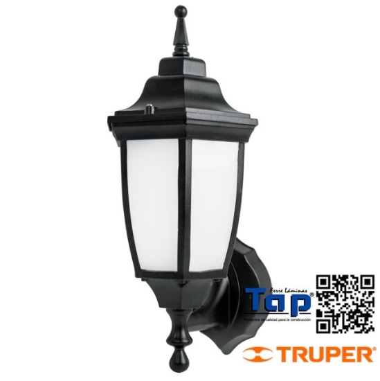 Imagen de ARBOTANTE DE LED 8 W T FAROL SOPORTADO NEGRO VOLTECK