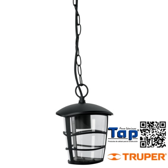 Imagen de ARBOTANTE MODERNO COLGANTE NEGRO LAMP NO INCLUIDA