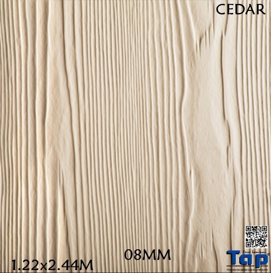 Imagen de CEMPANEL CEDAR 08MM 1.22X2.44M