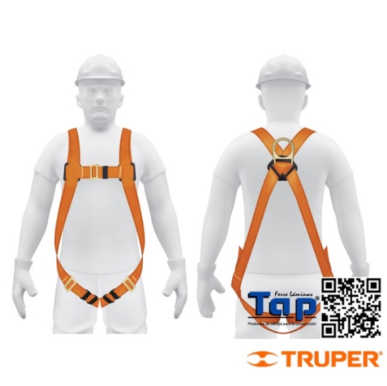 Imagen de ARNES DE CUERPO COMPLETO C 1 ANILLO ANSI TRUPER