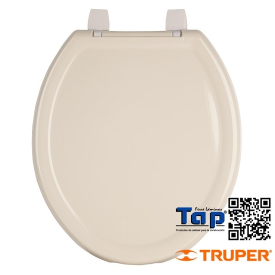 Imagen de ASIENTO LIGERO C TAPA P WC HUESO FOSET BASIC