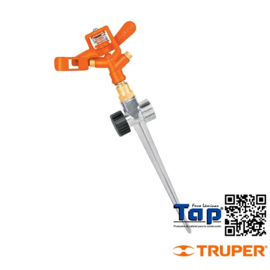 Imagen de ASPERSOR METALICO DOS VIAS ESTACA METALICA11" TRUPER