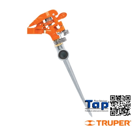 Imagen de ASPERSOR METALICO UNA VIA ESTACA DE 11" TRUPER