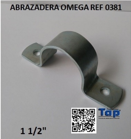 Imagen de ABRAZADERA OMEGA REF 0381 1 1/2"