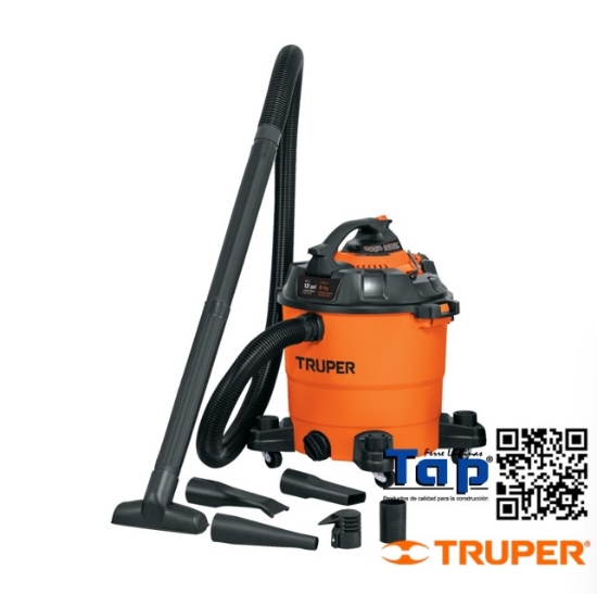 Imagen de ASPIRADORA/SOPLADORA DE SOLIDOS Y LIQUIDOS 12 GAL PLASTICA