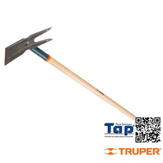 Imagen de AZADON DOS CUERNOS C MANGOMADERA 54" TRUPER
