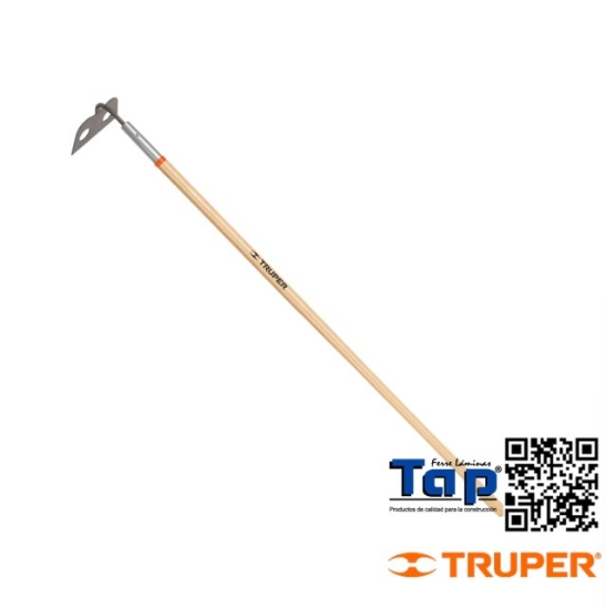 Imagen de AZADON MEZCLERO CABEZA FORJADA  7" ANCHO MANGO 60"