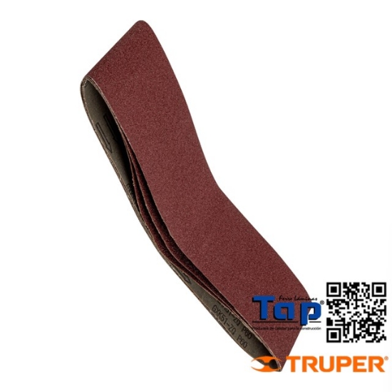 Imagen de BANDAS DE LIJA 4"X36" GRANO  80 P PUL 4X6 CAJA C 3