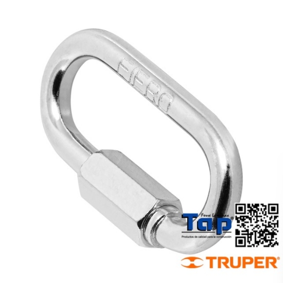 Imagen de BANDOLA DE ACERO DE 006 1/4" C SEGURO FIERO