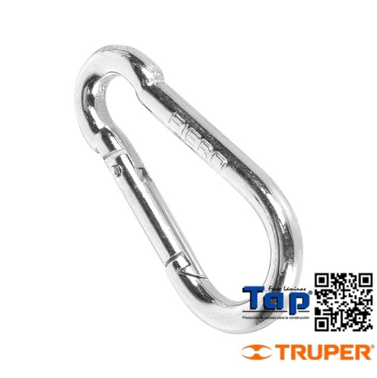 Imagen de BANDOLA MOSQUETON DE ACERO 006 1/4" FIERO