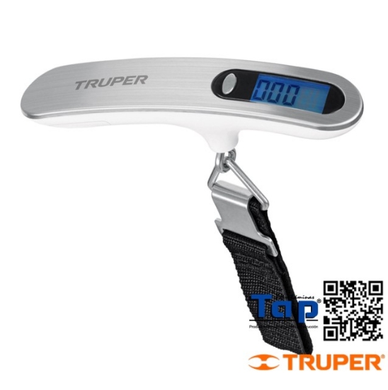 Imagen de BASCULA ELECTRONICA CAPACIDAD  50 KG P MALETA TRUPER
