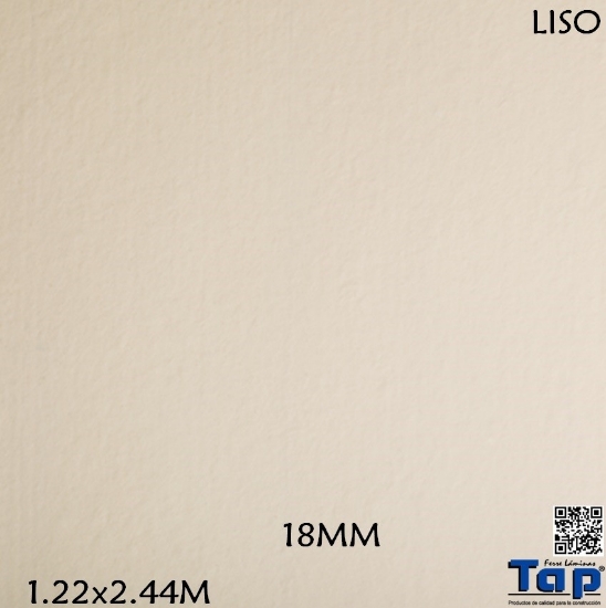 Imagen de CEMPANEL LISO 18MM 1.22X2.44M