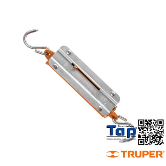Imagen de BASCULA ROMANA CAPACIDAD  25 KG DE RESORTE TRUPER