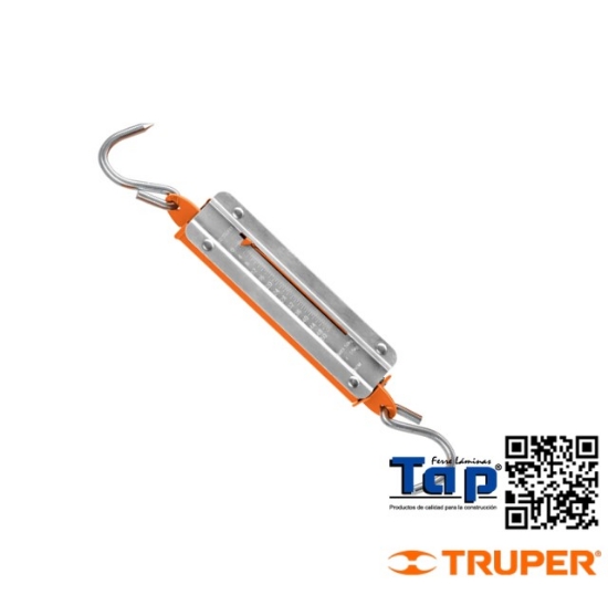 Imagen de BASCULA ROMANA CAPACIDAD  50 KG DE RESORTE TRUPER