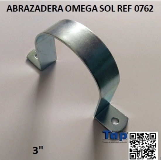 Imagen de ABRAZADERA OMEGA SOL REF 0762 3"