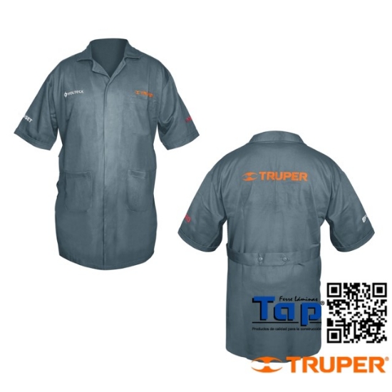Imagen de BATA BORDADA C LOGO TALLA 44 TRUPER