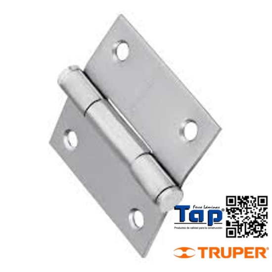 Imagen de BISAGRA CUA 087 3-1/2"  ACERO INOXIDABLE PLANA HERMEX