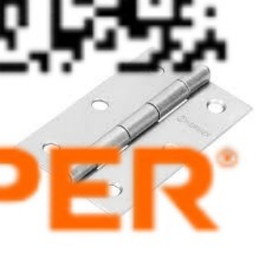 Imagen de BISAGRA RECT 087 3-1/2"  ACERO PULIDO HERMEX