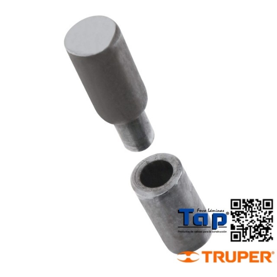 Imagen de BISAGRA TUBULAR SOLDABLE 009 3/8" HERMEX