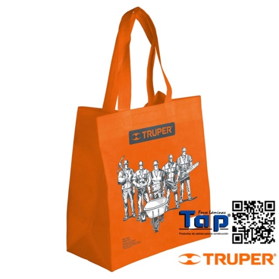 Imagen de BOLSA ECOLOGICA NARANJA 30X40 CM TRUPER