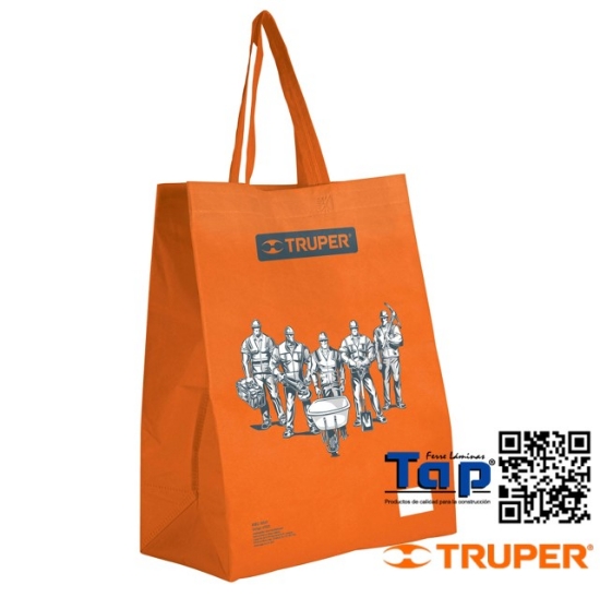 Imagen de BOLSA ECOLOGICA NARANJA 38X49 CM TRUPER