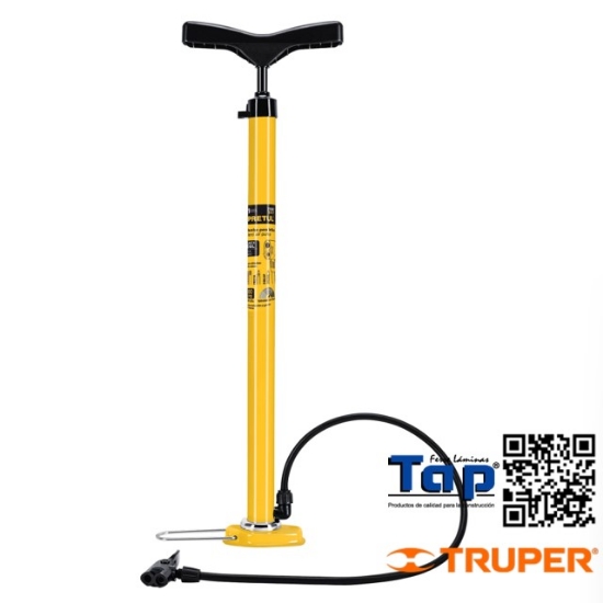 Imagen de BOMBA MANUAL P INFLAR  80 PSI PRETUL