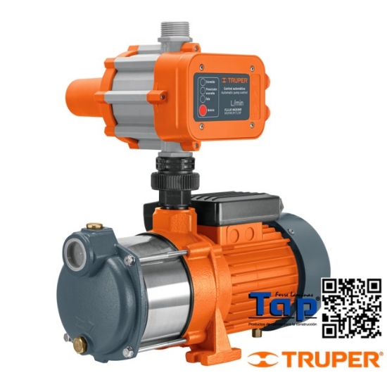 Imagen de BOMBA PRESURIZADORA 050 1/2 HP MULTIETAPAS TRUPER