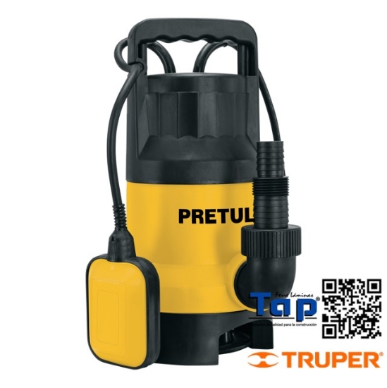 Imagen de BOMBA SUMERGIBLE PCO P AGUA SUCIA 100 1 HP PRETUL