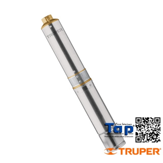 Imagen de BOMBA SUMERGIBLE P POZO PROFUNDO 075 3/4 HP AGUA LIMPIA