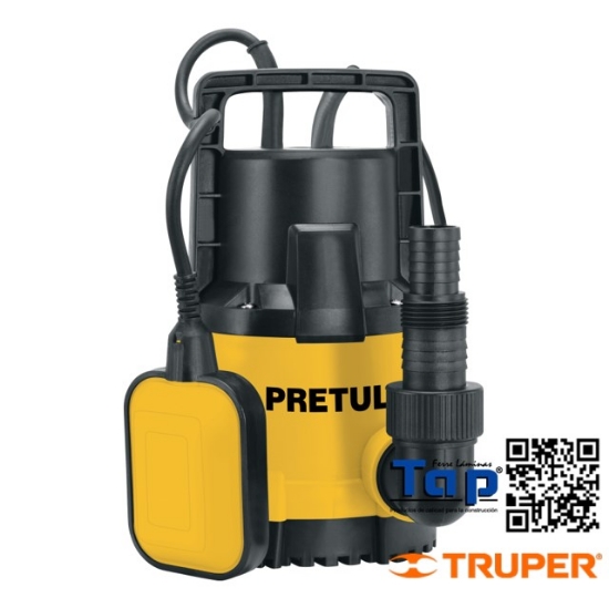 Imagen de BOMBA SUMERGIBLE PCO P AGUA LIMPIA 075 3/4 HP PRETUL