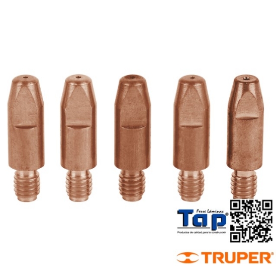 Imagen de BOQUILLAS P SOLDADORA SOMU-250X TRUPER JGO 5