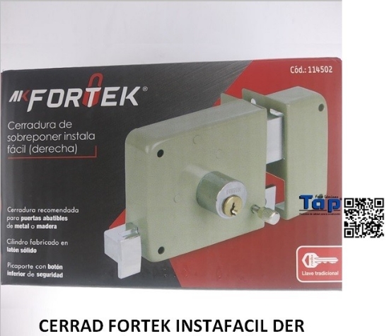 Imagen de CERRAD FORTEK INSTAFACIL DER