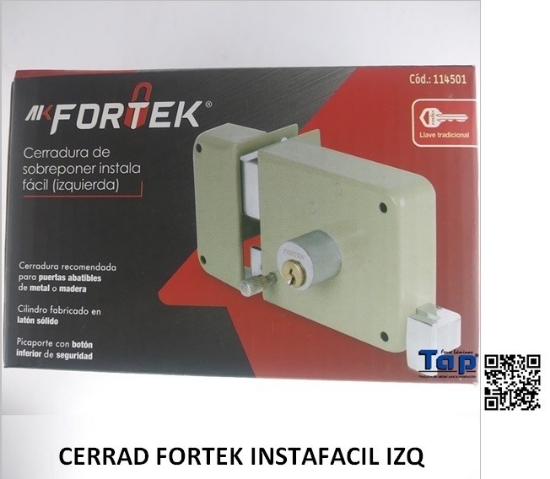 Imagen de CERRAD FORTEK INSTAFACIL IZQ