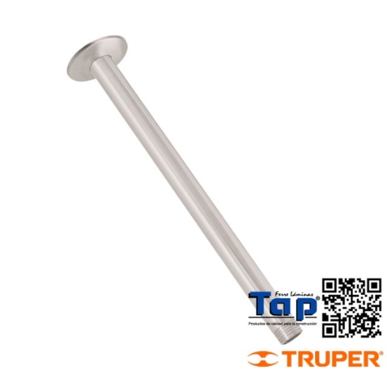 Imagen de BRAZO Y CHAPETON REP P REGADERA TECHO SATINADO