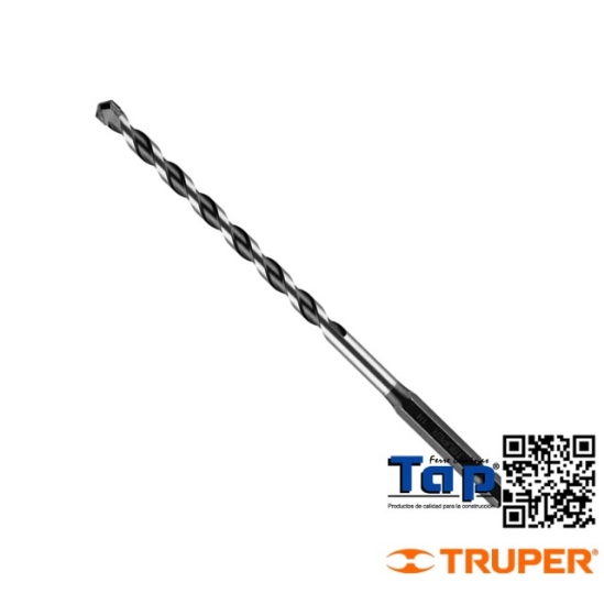 Imagen de BROCA MULTIMATERIAL 006 1/4"X150 6" TRUPER