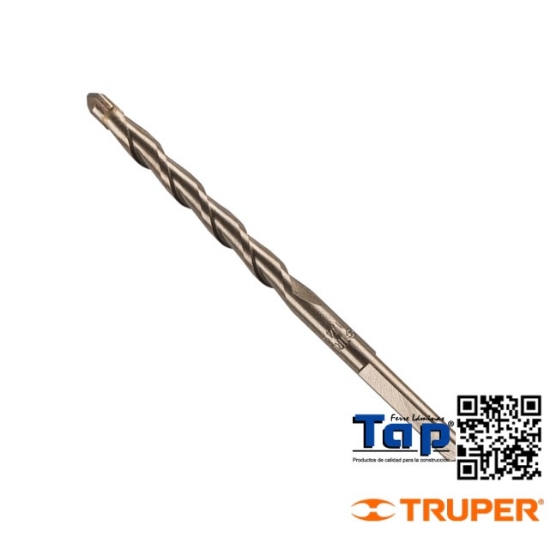 Imagen de BROCA P CONCRETO 006 1/4"X100 4" EN BLISTER TRUPER