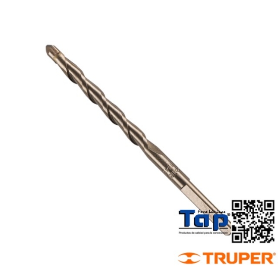 Imagen de BROCA P CONCRETO 006 1/4"X100 4" TRUPER