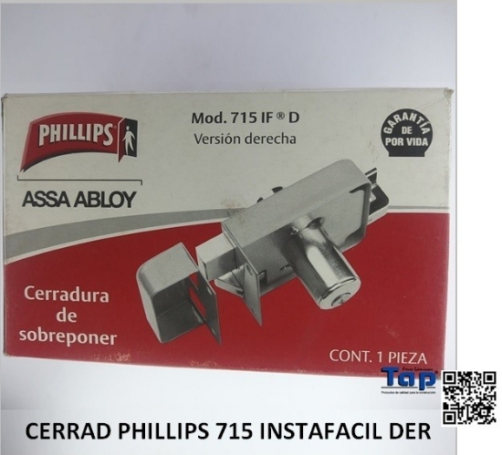 Imagen de CERRAD PHILLIPS 715 INSTAFACIL DER