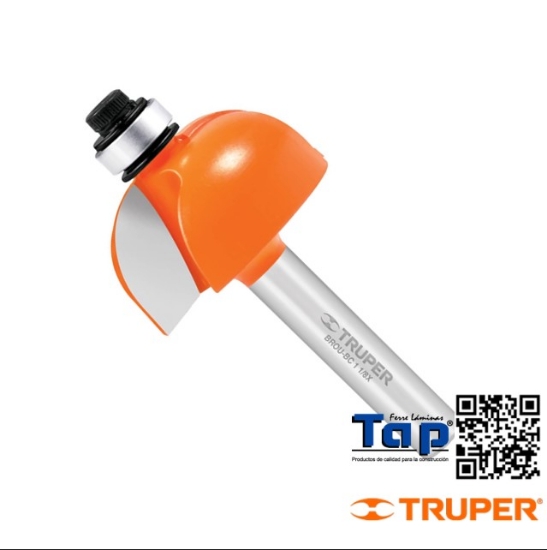 Imagen de BROCA P ROUTER BOCEL CUARTO 028 1-1/8" C BALERO TRUPER