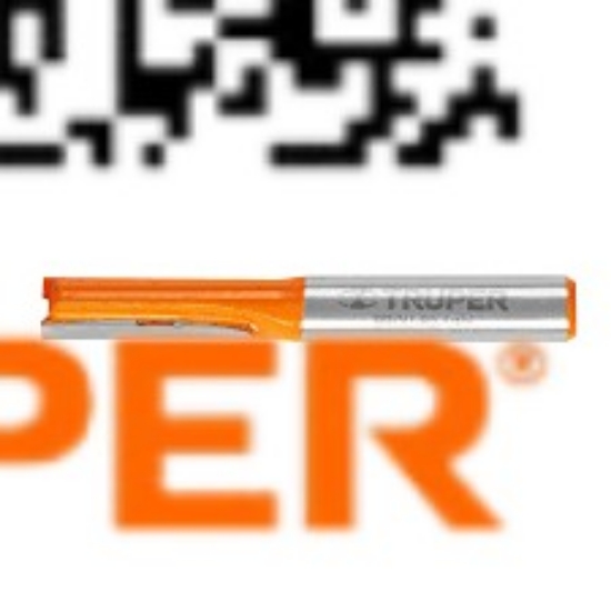 Imagen de BROCA P ROUTER RECTA 2 FILOS 006 1/4" MEDIANA TRUPER
