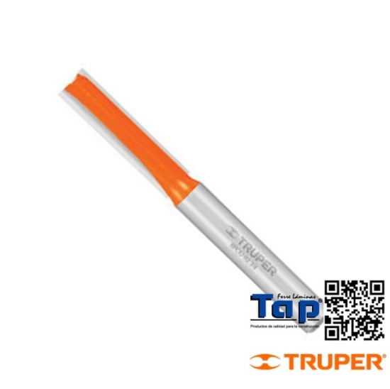Imagen de BROCA P ROUTER RECTA 2 FILOS 019 3/4" TRUPER