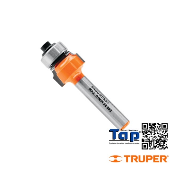 Imagen de BROCA P ROUTER REDONDEADO 016 5/8" C BALERO