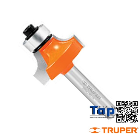 Imagen de BROCA P ROUTER REDONDEADO 025 1" C BALERO TRUPER