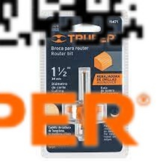 Imagen de BROCA P ROUTER REDONDEADO 038 1-1/2" C BALERO TRUPER