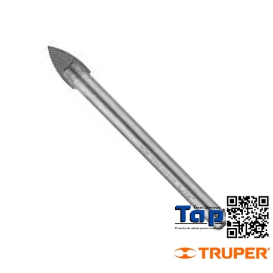 Imagen de BROCA P VIDRIO Y AZULEJO 005 3/16" TRUPER