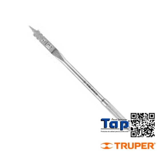Imagen de BROCA PLANA MANITA 008 5/16" TRUPER