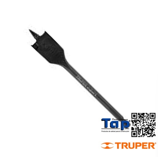 Imagen de BROCA PLANA MANITA 022 7/8",TRUPER EXPERT