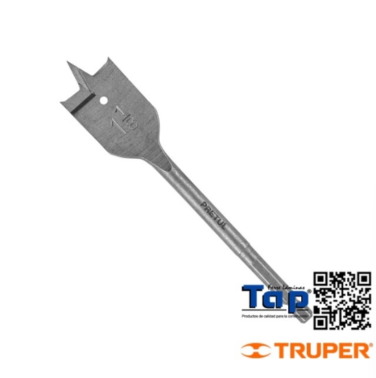 Imagen de BROCA PLANA MANITA 028 1-1/8",PRETUL
