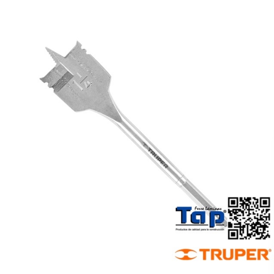 Imagen de BROCA PLANA MANITA 031 1-1/4" TRUPER