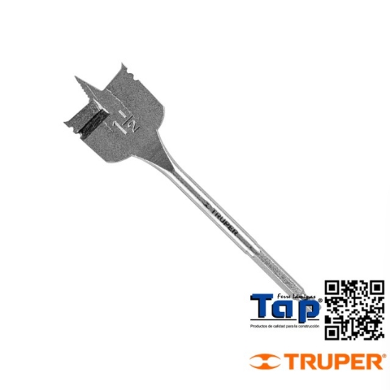 Imagen de BROCA PLANA MANITA 038 1-1/2" TRUPER